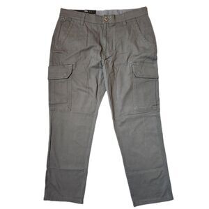 IRON CO. Liberty Cargo Pants – Men’s 36x30 – Phantom Grey – Straight Fit